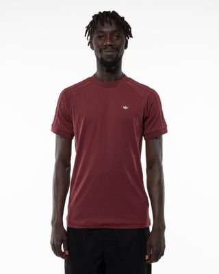 ADIDAS CALI SS TEE SHADOW RED