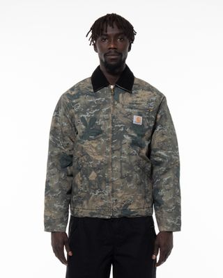 CARHARTT WIP OG DETROIT JACKET CAMO