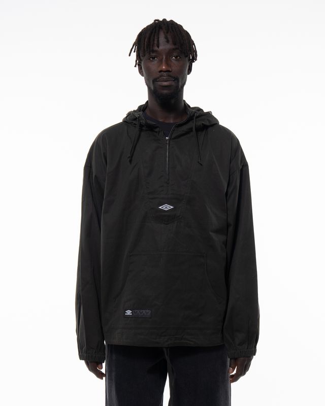 UMBRO MASKED WAXED ANORAK DARK OLIVE