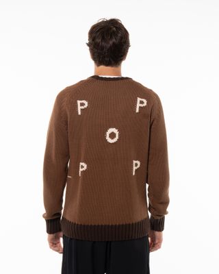 POP TRADING COMPANY KNITTED CREWNECK