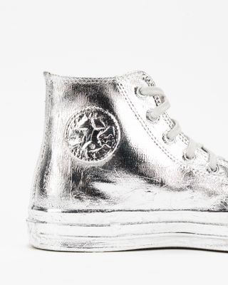 CONVERSE CHUCK 70 CANVAS LTD SILVER FOIL
