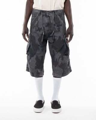 424 CAMO BERMUDAS BLACK CAMO