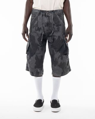 424 CAMO BERMUDAS BLACK CAMO