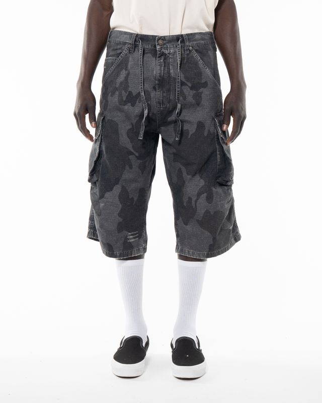424 CAMO BERMUDAS BLACK CAMO