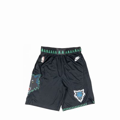 NIKE NBA TIMBERWOLVES HWC SHORTS BLACK