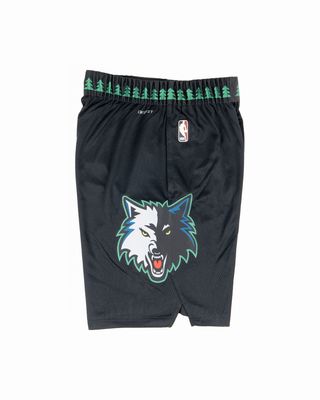 NIKE NBA TIMBERWOLVES HWC SHORTS BLACK