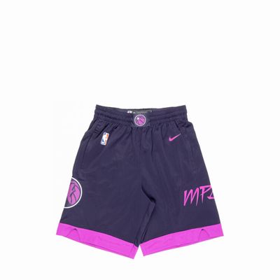 NIKE NBA TWOLVES CE SHORT PURPLE DINASTY