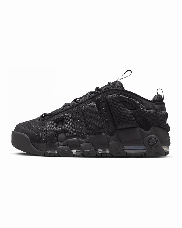 NIKE AIR MORE UPTEMPO LOW BLACK