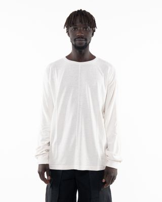 apparel-25 MAHARISHI HEMP CROSS OVERSIZED LS TEE