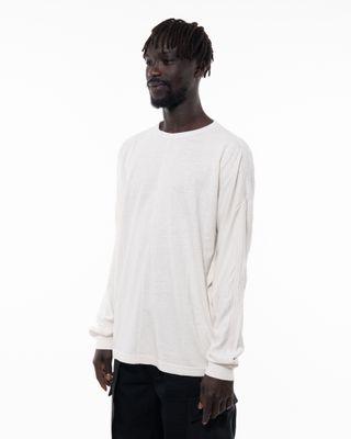 apparel-27 MAHARISHI HEMP CROSS OVERSIZED LS TEE