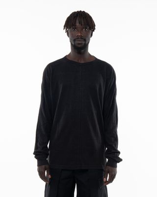 MAHARISHI HEMP CROSS OVERSIZED LS TEE