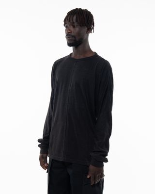 MAHARISHI HEMP CROSS OVERSIZED LS TEE