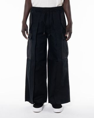 MAHARISHI HEMP HAKAMA CARGO TRACK PANTS