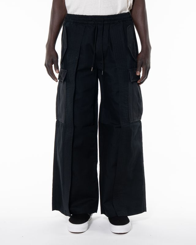 MAHARISHI HEMP HAKAMA CARGO TRACK PANTS