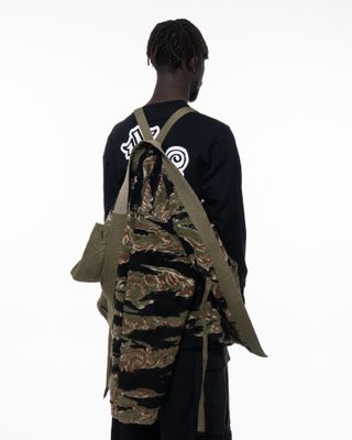 MAHARISHI BONSAI TIGER FLEECE KIMONO