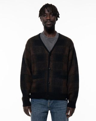 CARHARTT WIP EVERSON CARDIGAN PALISANDER