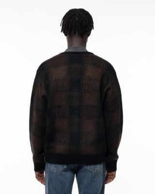 CARHARTT WIP EVERSON CARDIGAN PALISANDER