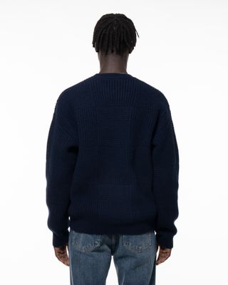 CARHARTT WIP BISHOP SWEATER DARK NAVY