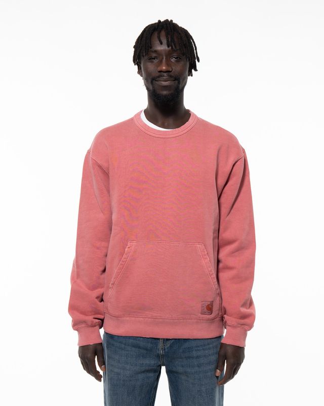 CARHARTT WIP TORION SWEAT MARSALA GRIND
