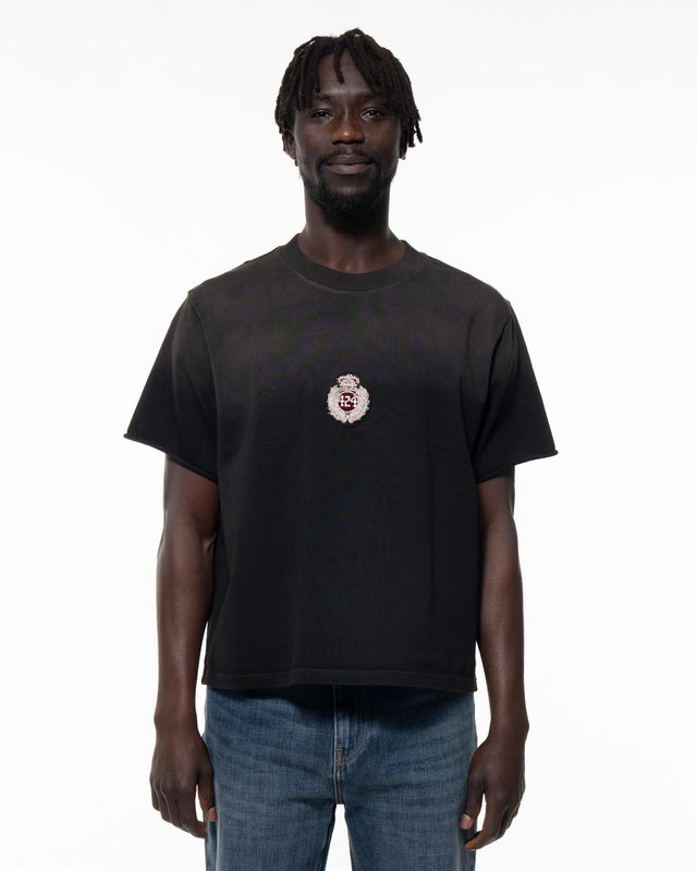 424 ACADEMY CROPPED SCALLOP TEE VINTAGE