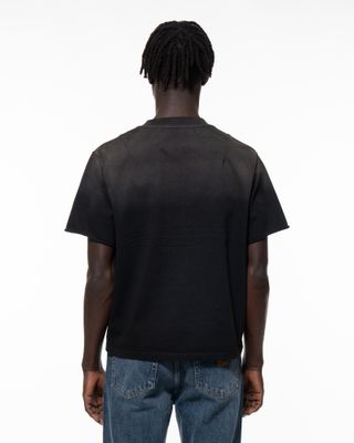 424 ACADEMY CROPPED SCALLOP TEE VINTAGE