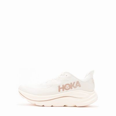 HOKA W CLIFTON 10 ALABASTER