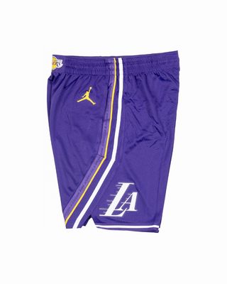NIKE NBA LAKERS STM SHORT FIELD PURPLE