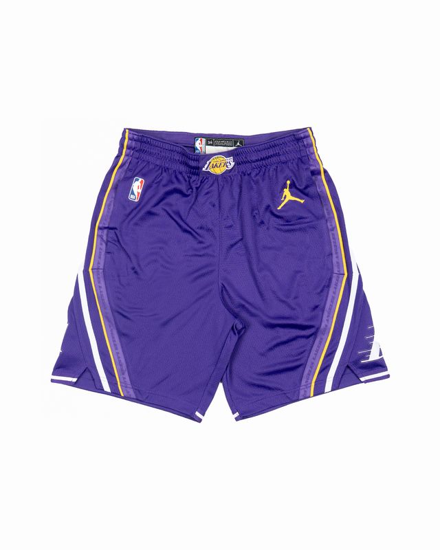 NIKE NBA LAKERS STM SHORT FIELD PURPLE