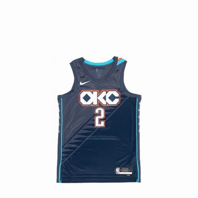 NIKE NBA THUNDERS SHAI CE JERSEY BLUE
