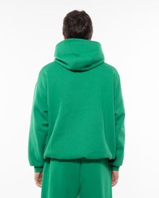 BACK DOOR COLLEGE HOODIE CHRISTMAS GREEN