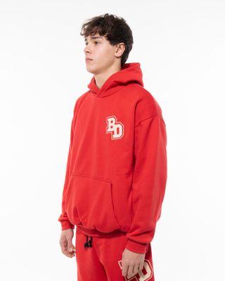 apparel-2 BACK DOOR COLLEGE HOODIE CHRISTMAS RED