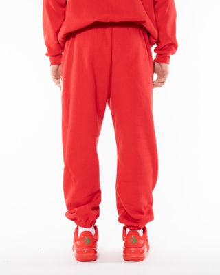 BACK DOOR COLLEGE PANT CHRISTMAS RED