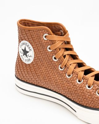 A19734C-2 CONVERSE CHUCK 70 WOVEN LEATHER WARM TAN
