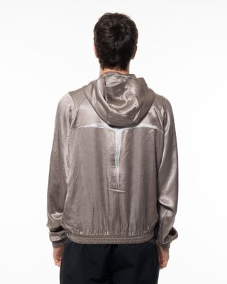 UMBRO SATIN JESTER TRACK JACKET SILVER