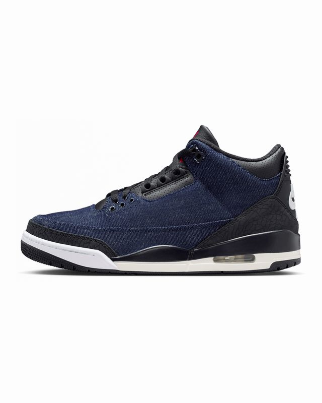 AIR JORDAN 3 LEVI'S® INDIGO AND GYM RED