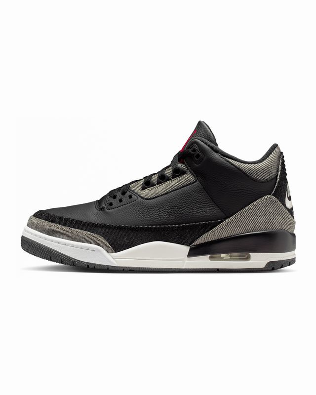 IR0914-400 AIR JORDAN 3 LEVI'S® BLACK AND WHITE
