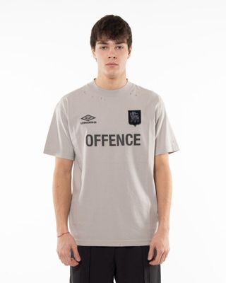 UMBRO OFFENCE DEFENCE TEE LIGHT GREY