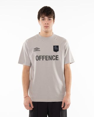 UMBRO OFFENCE DEFENCE TEE LIGHT GREY