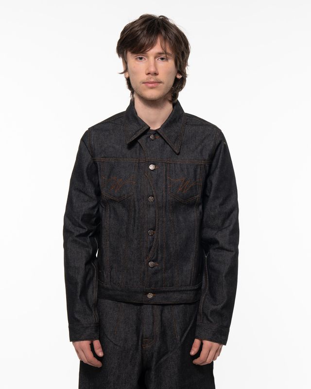 WALK IN PARIS BRUT DENIM POSTMAN JACKET