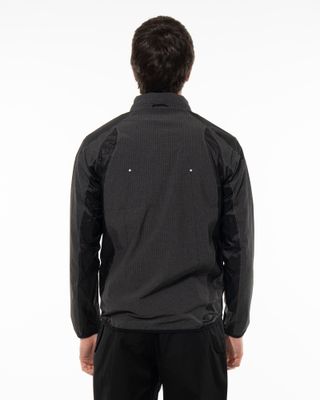 ROA NUMB PINSTRIPED HOODED WIND JACKET