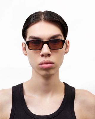 FLATLIST HANKY DARK TORTOISE BROWN LENS