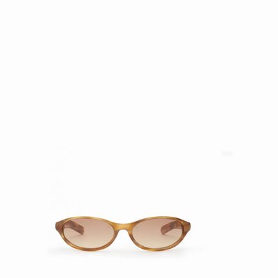 FLATLIST OLYMPIA DONEGAL HORN BROWN LENS