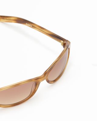 FLATLIST OLYMPIA DONEGAL HORN BROWN LENS