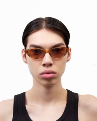 FLATLIST OLYMPIA DONEGAL HORN BROWN LENS