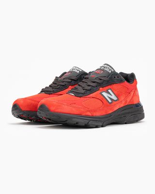 NEW BALANCE MADE IN USA 993 RED SUEDE