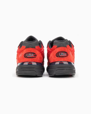 NEW BALANCE MADE IN USA 993 RED SUEDE