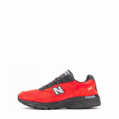 NEW BALANCE MADE IN USA 993 RED SUEDE