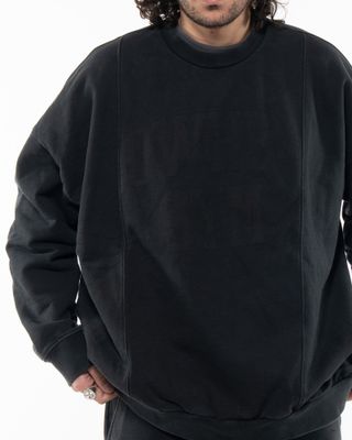 CHAMPION NOWHERE GYM CREWNECK BLACK