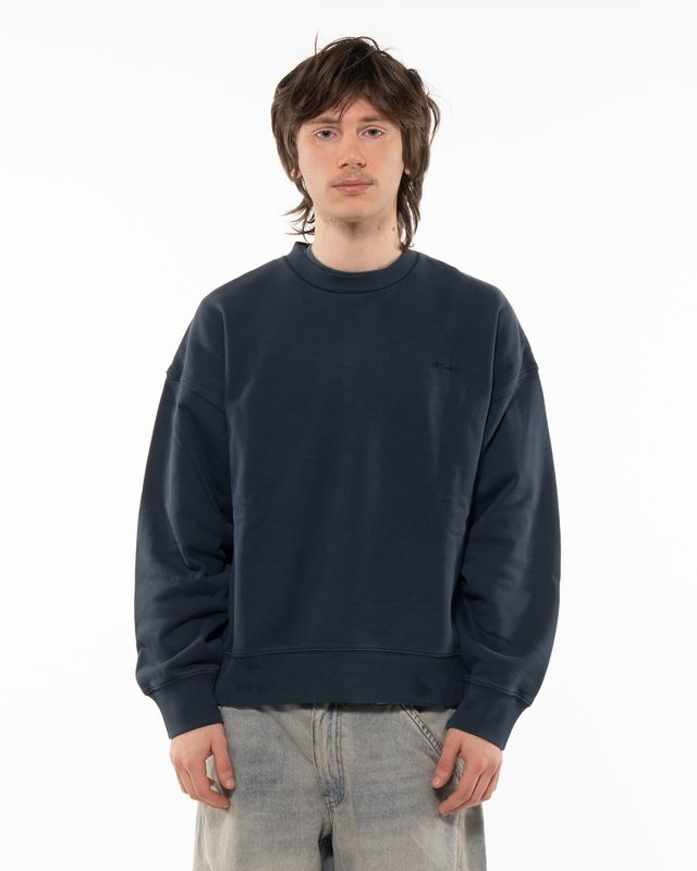 CARHARTT WIP BENTON SWEAT CARBON
