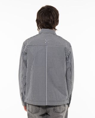 POP TRADING COMPANY GINGHAM OVERSHIRT
